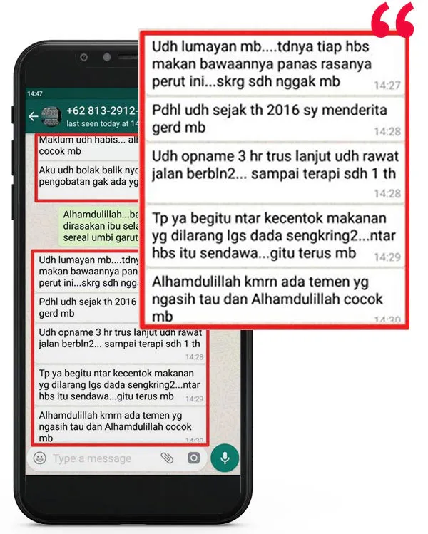 Testimoni pengguna Oriflakes